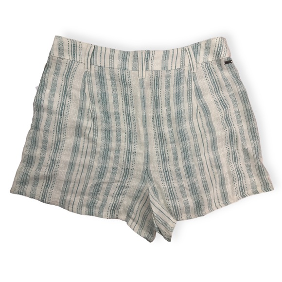 O’Neill Embroidered Emerald Green Stripes Casual Garcia Shorts NWT - Picture 6 of 15